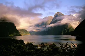 Sounds: New Zealand - Milford Sound during a storm
