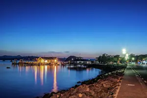 Wharf: New Zealand, North Island, Bay of Islands