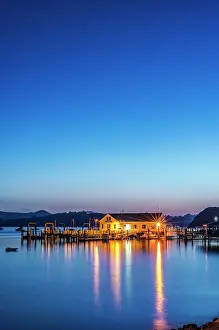 Wharf: New Zealand, North Island, Bay of Islands