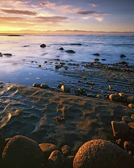 Tasman: New Zealand, South Island, Tasman Bay, Sunset