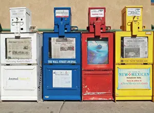 Newspaper: Newspaper Vending Machines