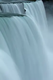 Rushing: Niagara falls, New York, USA, American falls Niagara fal