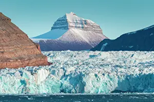 Kongsfjorden: Nora peak, Kronebreen, Kongsfjorden, Spitsbergen