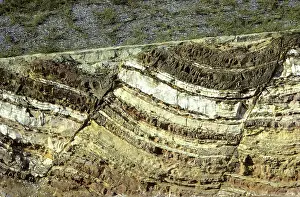Layered: Normal faults in sandstone, Australia