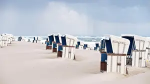 Holstein: North Sea coast off Sylt
