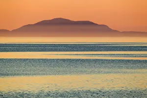 Uist: North Uist after sunset