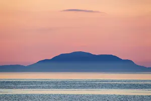 Uist: North Uist after sunset