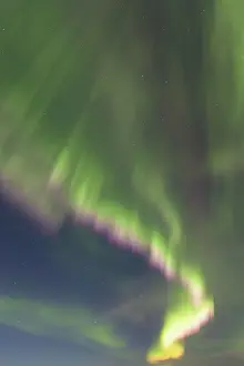Hornafjoedur: Northern Lights