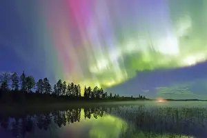 Swedish: Northern Lights, Aurora borealis, polar lights, weather