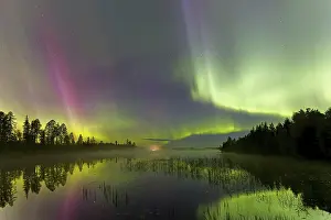 Swedish: Northern Lights, Aurora borealis, polar lights, weather