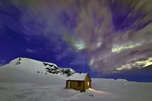 Precipitation: Northern Lights on Cape Swainson, North East Coast