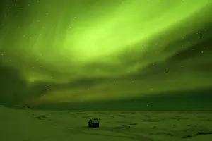 Borealis: Northern Lights on Cape Swainson, North East Coast