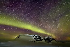 Precipitation: Northern Lights on Cape Swainson, North East Coast
