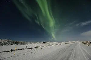 Ring: Northern Lights, Close to Vik, Ring Road