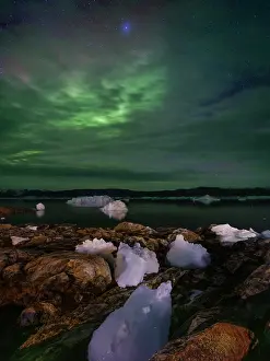 Zwick: Northern Lights over the Sermilik (Sermiligaaq)