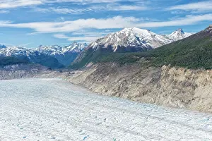 Patagonian: Northern Patagonian Ice Field, Aerial view, Laguna