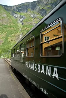 Electric: Norway, Flam. Flam Railway (aka Flamsbana)