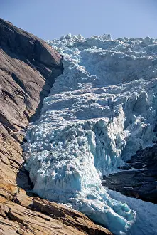 Geiranger: Norway, Geirangerfjord District. Jostedalsbreen