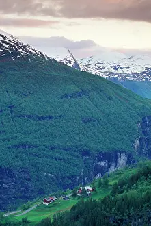 Walter: Norway, Geirangerfjord. Fjord landscape