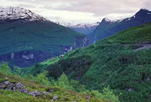 Walter: Norway, Geirangerfjord. Fjord landscape