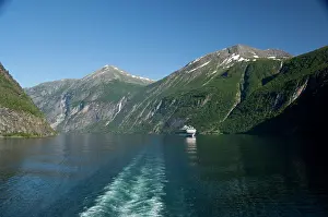 Cruise: Norway, Geirangerfjord, Geiranger. Celebrity