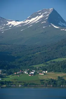 Tributary: Norway, Geirangerfjord. Typical homes along