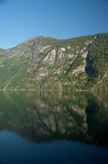Tributary: Norway, Geirangerfjord. View of scenic fjord