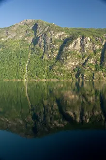 Tributary: Norway, Geirangerfjord. View of scenic fjord