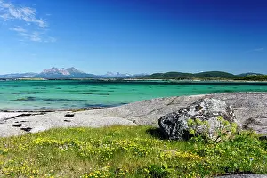 Slabs: Norway. Glacially polished rock slabs mixes