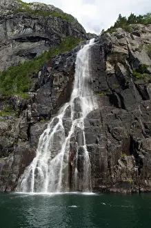 Lysefjord: Norway, Stavanger, Lysefjord (aka Lyse Fjord)