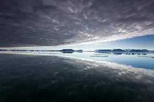 Edgeoya: Norway, Svalbard, Edgeoya Island, Reflection