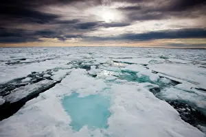 Edgeoya: Norway, Svalbard, Edgeoya Island, Storm