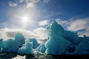 Adolf: Norway, Svalbard, Nordaustlandet, Deep blue