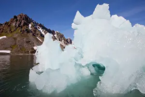 Burgerbukta: Norway, Svalbard, Spitsbergen Island, Melting