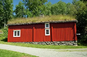 Rooftop: Norway, Trondheimsforden, Trondheim. Sverresborg