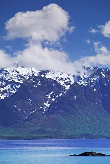 Vesteralen: Norway, Vesteralen Islands, Kleiva. Mountainscape
