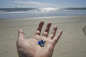 Refuse: Nurdles on the Beach