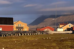 Alesund: Ny-Alesund, Spitzbergen. Svalbard