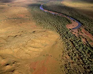 Isabella: Oakover River aerial, near Great Sandy Desert