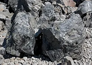 Recent: Obsidian dome, geological site; at 8000 ft. Evidence