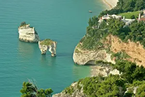 Gargano: Ocean view - from view point at Testa Gargano along