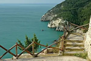 Gargano: Ocean view - from view point at Testa Gargano along