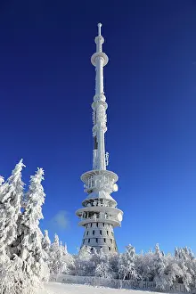 Franconia: Ochsenkopf transmitter and radio relay node, TV