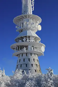 Franconia: Ochsenkopf transmitter and radio relay node, TV