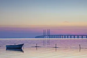 Seascapes: Oeresund railway and dual carriageway bridge-tunnel