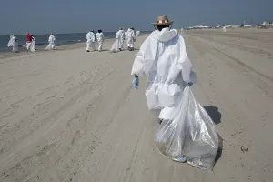 Workers: Oil Spill Clean Up Workers