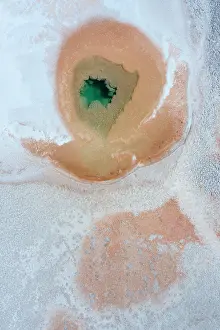 Brackish: Ojos del Mar, Tolar Grande, La Puna, Aerial View