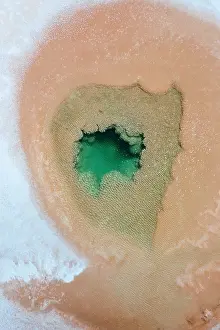 Cavities: Ojos del Mar, Tolar Grande, La Puna, Aerial View