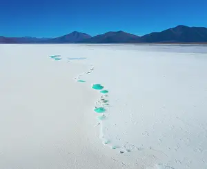 Tops: Ojos, Salar de Pocitos, La Puna, Argentina, South