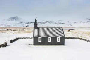 Interest: Old church in Budir - Snaefellsnes - Iceland